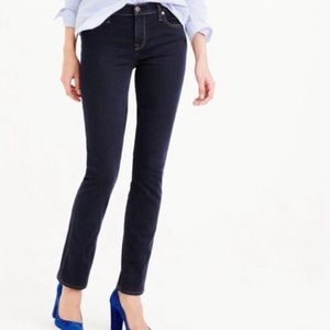 J. Crew Matchstick dark wash straight jeans 29